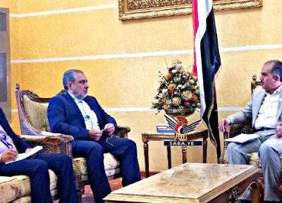 خبرنگاران ملاقات سفیر ایران با معاون وزیر امور عام المنفعه و راه یمن