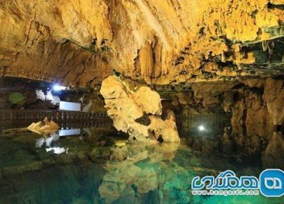 غار علیصدر یکی از بزرگترین غارهای آبی دنیا است